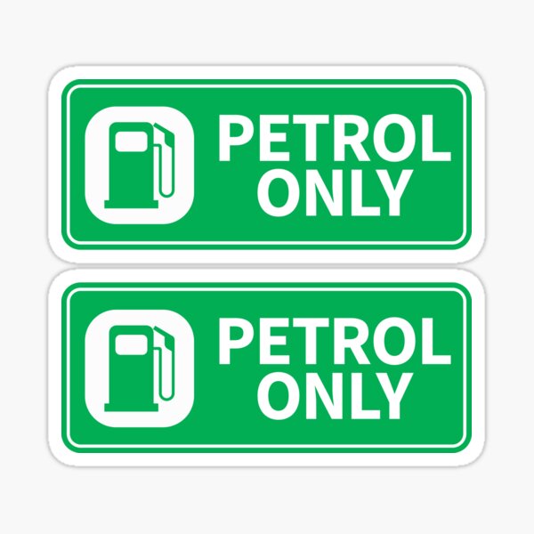Item preview, Petrol Fuel Only  designed and sold by StickDeco.