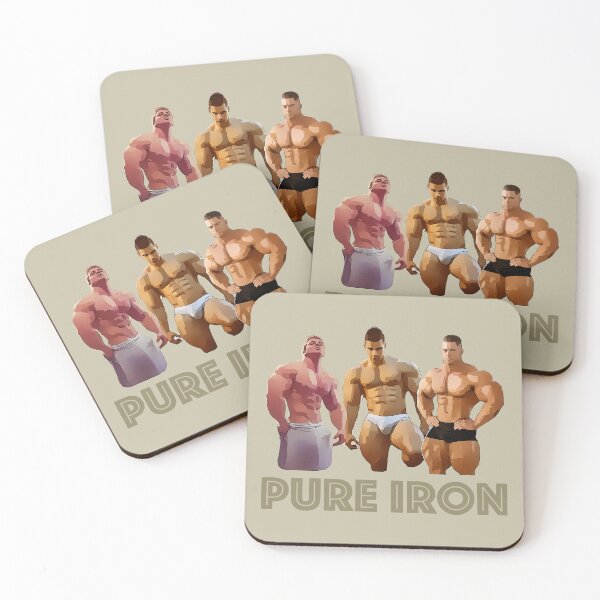Item preview, PURE IRON (Light Gold Theme) designed and sold by LiverpoolStore.