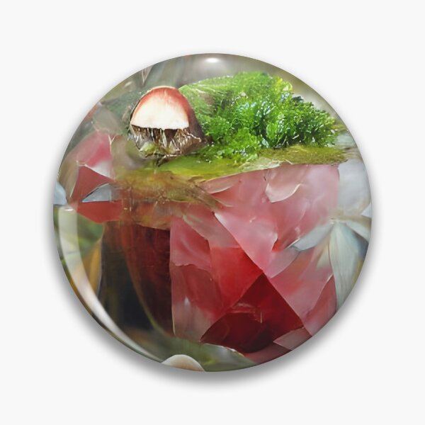 Item preview, Crystal Russula Mushroom designed and sold by Angela Owens.