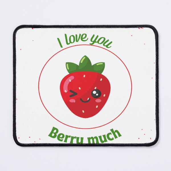 Item preview, I Love You Berry Much designed and sold by MarBea.