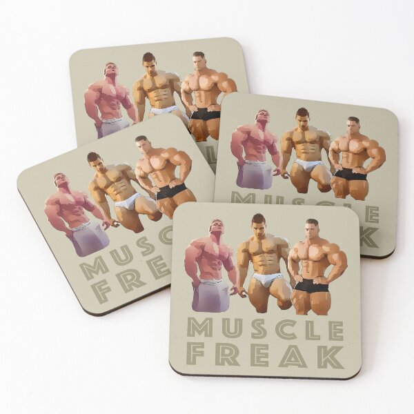 Item preview, MUSCLE FREAK (Light Gold Theme) designed and sold by LiverpoolStore.