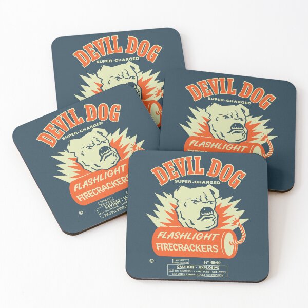 Item preview, Vintage Devil Dog Flashlight Firecrackers designed and sold by jesseladret.