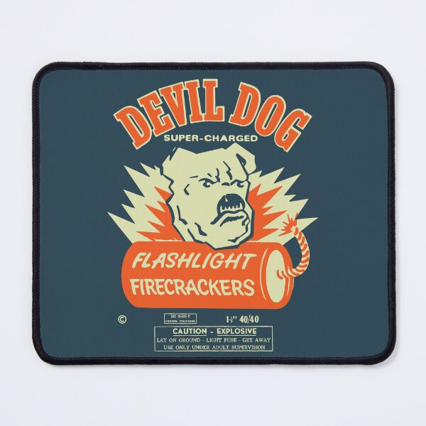 Item preview, Vintage Devil Dog Flashlight Firecrackers designed and sold by jesseladret.