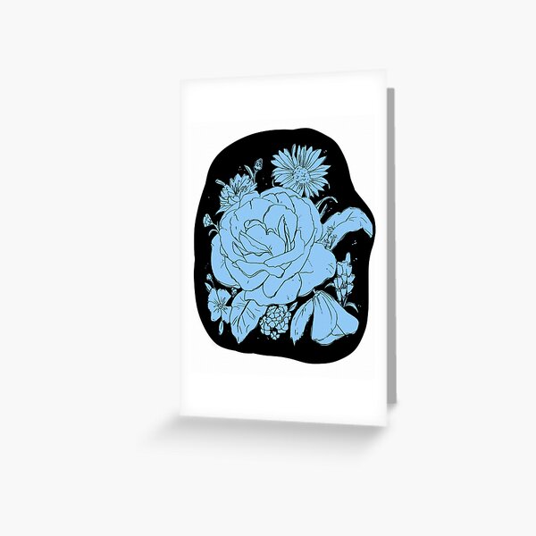 Tranquil Florals Greeting Card