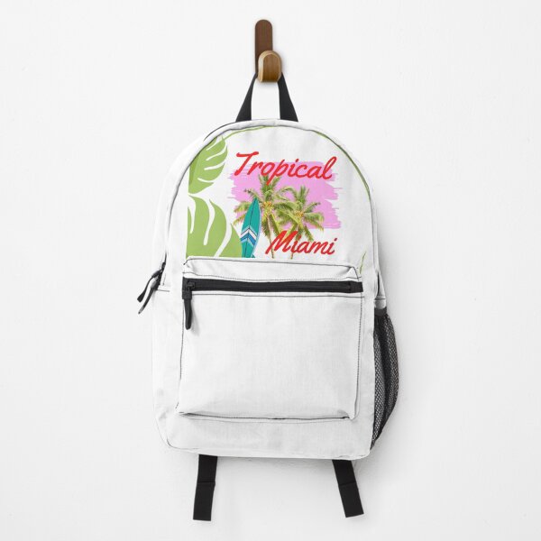 Item preview, Tropical 2 palms Miami slogan designed and sold by PalomaHealing24.