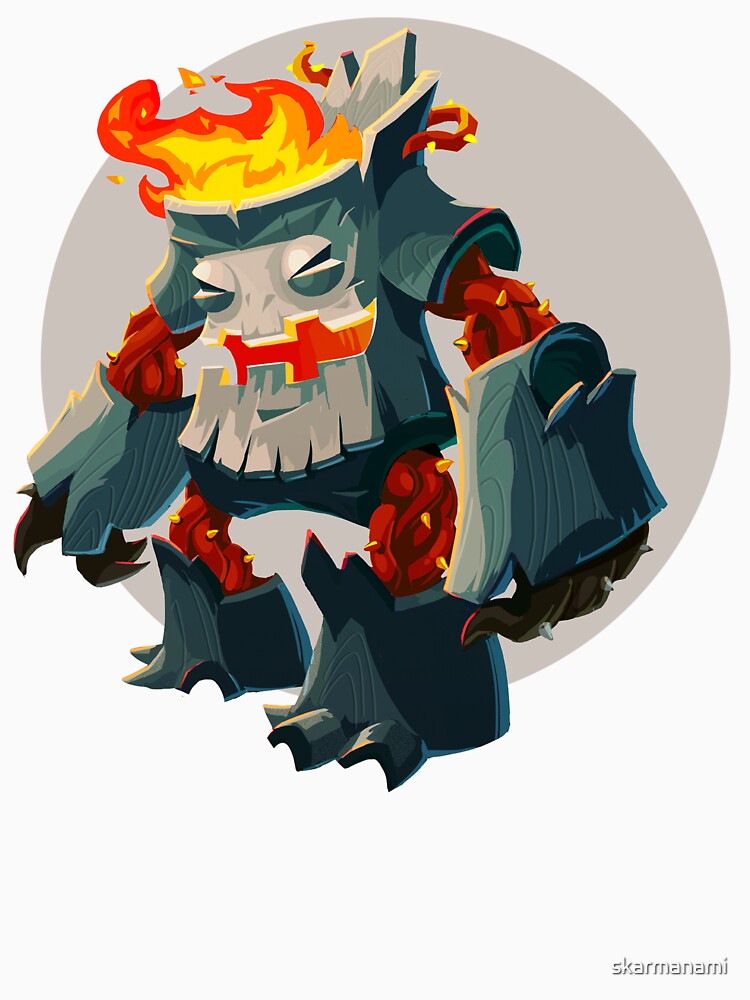 Burning Wood Man by skarmanami