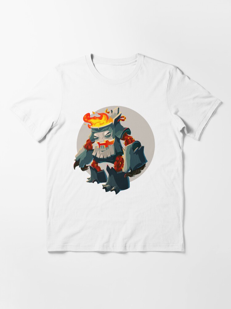 Alternate view of Burning Wood Man Essential T-Shirt