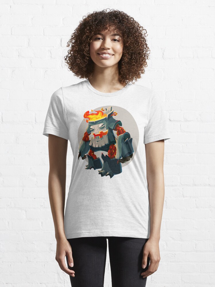 Alternate view of Burning Wood Man Essential T-Shirt