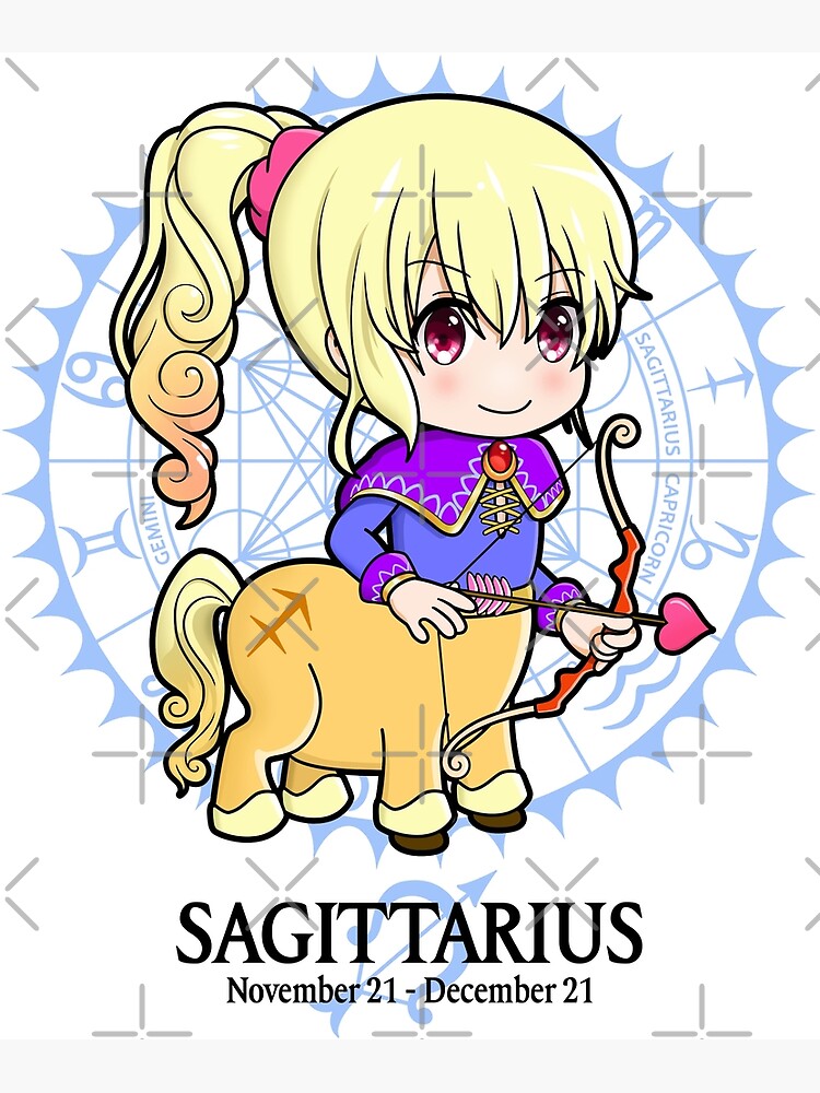 Zodiac Trailblazer: Adventurous AI Anime Character Art in Capricorn - Anime  Girls - Posters and Art Prints | TeePublic