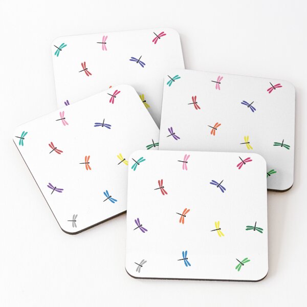 Item preview, Rainbow Dragonflies designed and sold by Arianna Khalil.