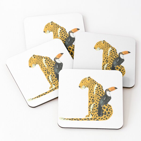 Item preview, jaguar & toucan designed and sold by MilleiCin.