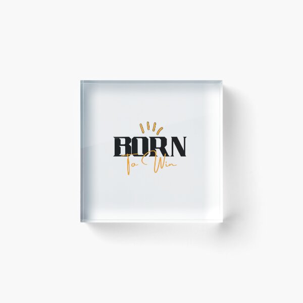 Item preview, Born To Win designed and sold by bohoprints.