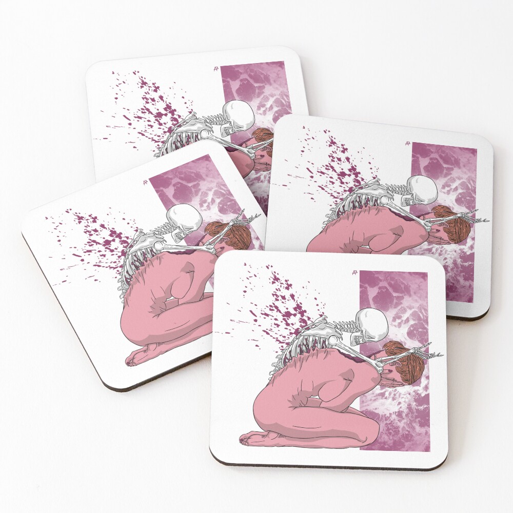 Item preview, Coasters (Set of 4) designed and sold by TheNobleRot.
