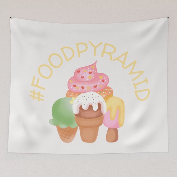 Item preview, Food Pyramid designed and sold by antevasinart.