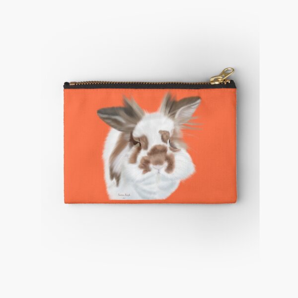 Item preview, Brown and White Lionhead Bunny designed and sold by SierraReighArt.