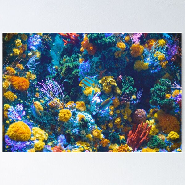 Item preview, Underwater Ocean Aquarium, Coral Reef designed and sold by newburyboutique.