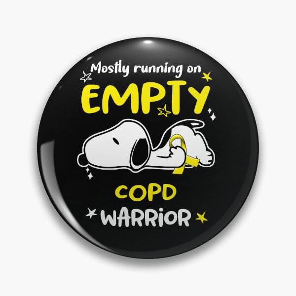 Item preview, Mostly Running on Empty COPD Warrior designed and sold by Wlsnpeggy.
