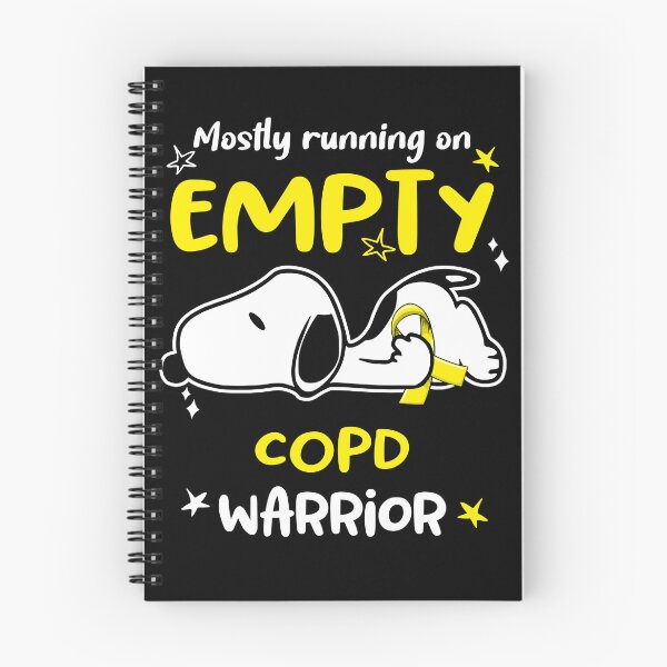 Item preview, Mostly Running on Empty COPD Warrior designed and sold by Wlsnpeggy.