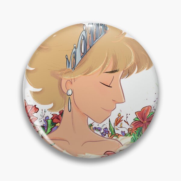 Item preview, Lady Di in flowers designed and sold by Jenflowerart.