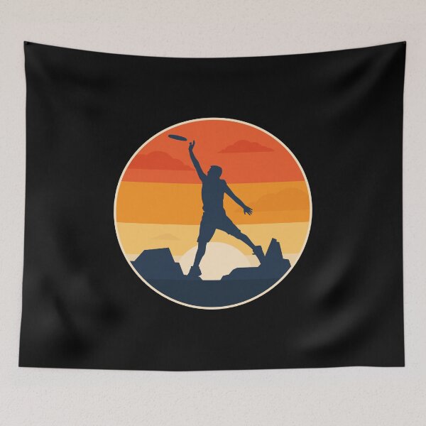Item preview, Retro Ultimate Frisbee - Vintage Flying Disc Player designed and sold by T-shirt For You.