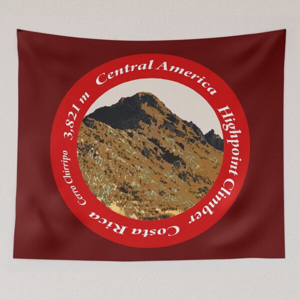 Item preview, Costa Rica Central America Highpoints  designed and sold by janraydesigns.