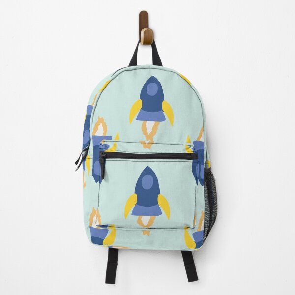 Item preview, Rockets in blue, yellow and mint green designed and sold by Ashleigh Fish.