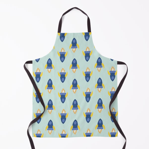 Item preview, Rockets in blue, yellow and mint green designed and sold by Ashleigh Fish.