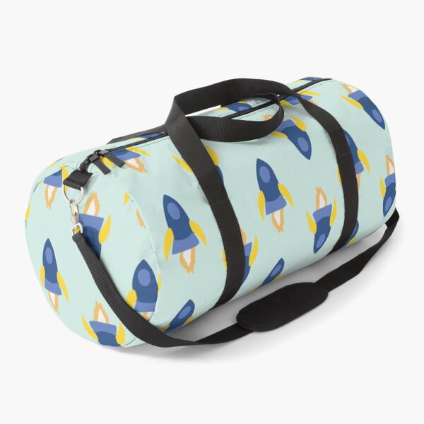 Item preview, Rockets in blue, yellow and mint green designed and sold by Ashleigh Fish.