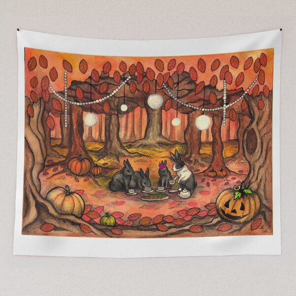 Item preview, Autumn Tea Party designed and sold by Nicola Perry.