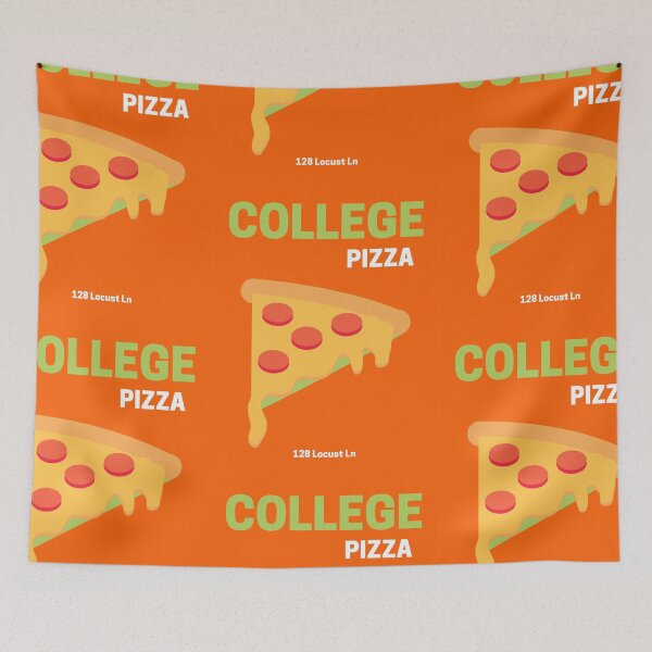 Item preview, College Pizza designed and sold by sarahrose20.