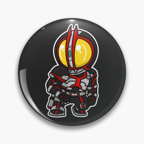 Item preview, Kamen Rider Faiz Chibi Style Kawaii designed and sold by mattzwug-draws.