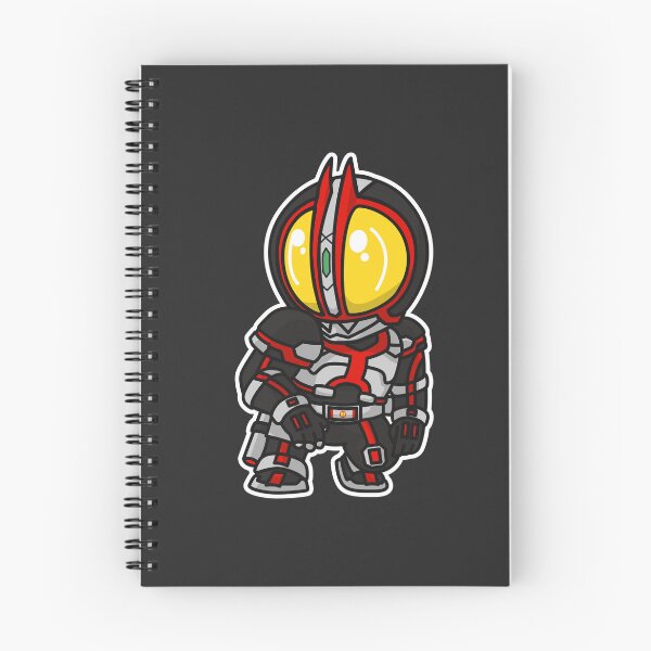 Artikelvorschau, Kamen Rider Faiz Chibi-Stil Kawaii entworfen und verkauft von mattzwug-draws.