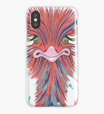 Whimsical Ostrich iPhone Case