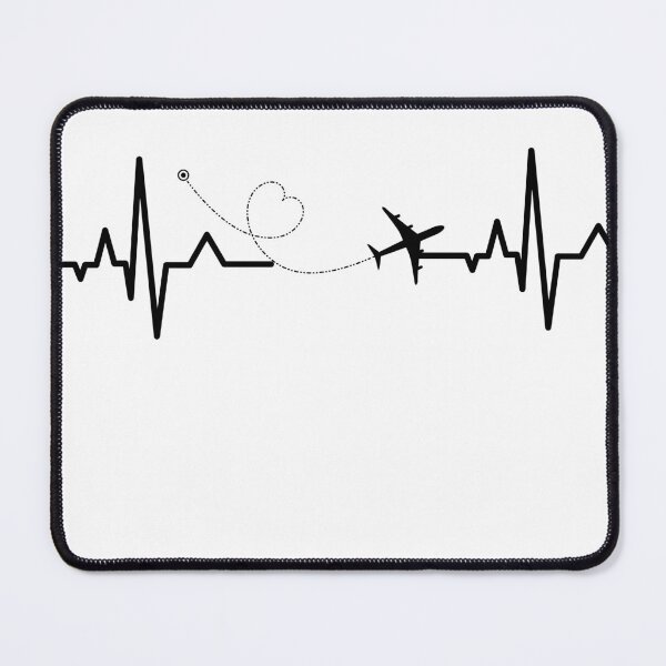 Item preview, Heartbeat Airplane designed and sold by Oreo2020 Creations.