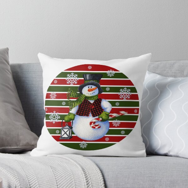 Item preview, Candy Cane Snowman designed and sold by ChelleCreate.