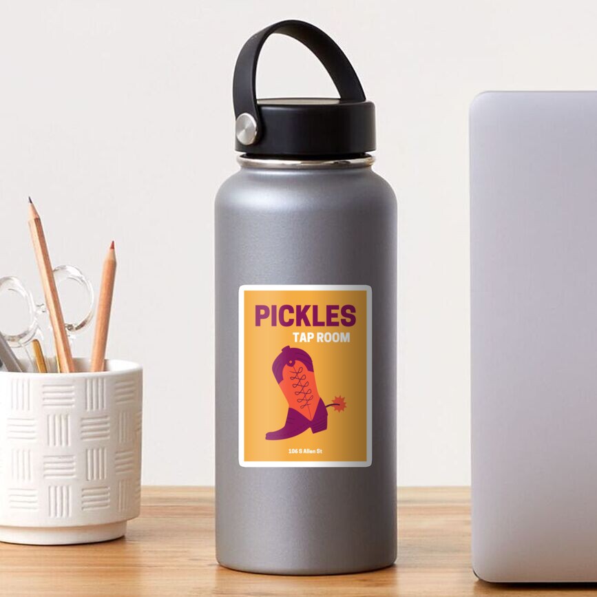 "Bill Pickles Tap room" Sticker for Sale by sarahrose20 Redbubble