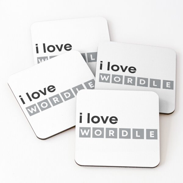 Item preview, I love wordle - unfinished edition designed and sold by mmatt007.