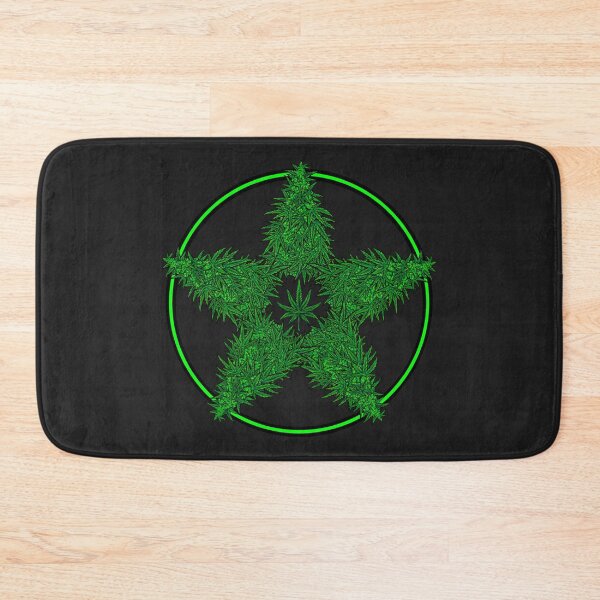 Item preview, Cannabis pentacle stoner witch design designed and sold by YomeHayin.