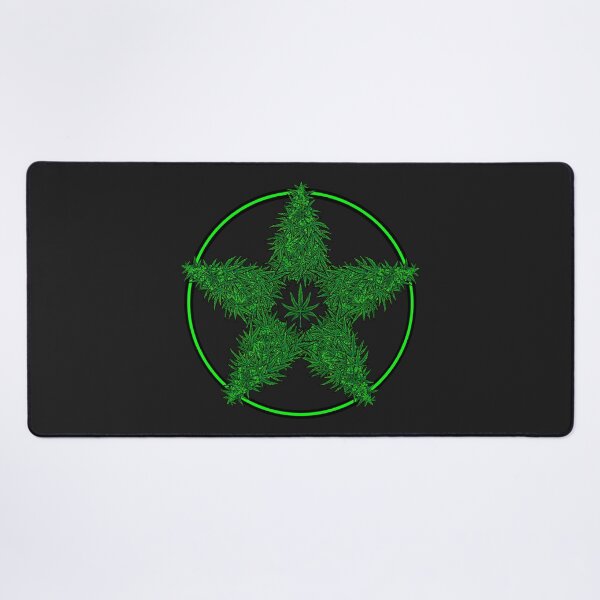 Item preview, Cannabis pentacle stoner witch design designed and sold by YomeHayin.