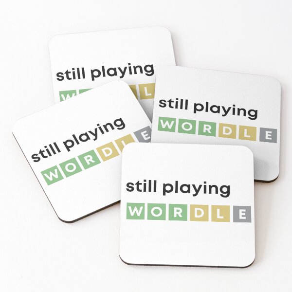 Item preview, Still Playing Wordle - 2022 Edition designed and sold by mmatt007.