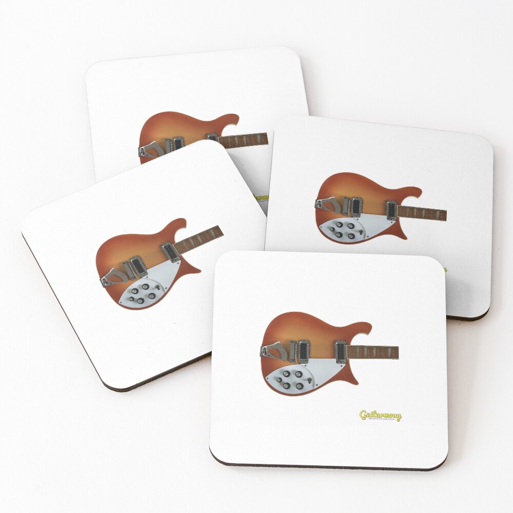 Item preview, Coasters (Set of 4) designed and sold by Guitarmony.