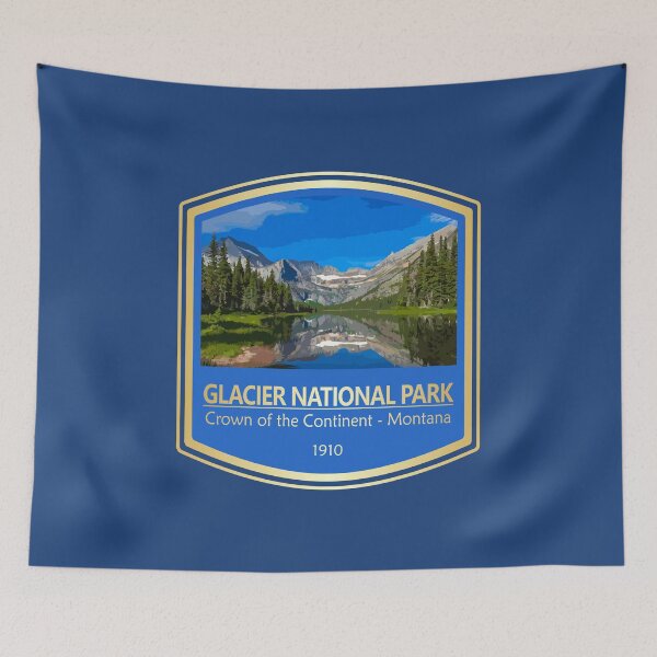 Item preview, Glacier National Park (PF) designed and sold by curranmorgan.