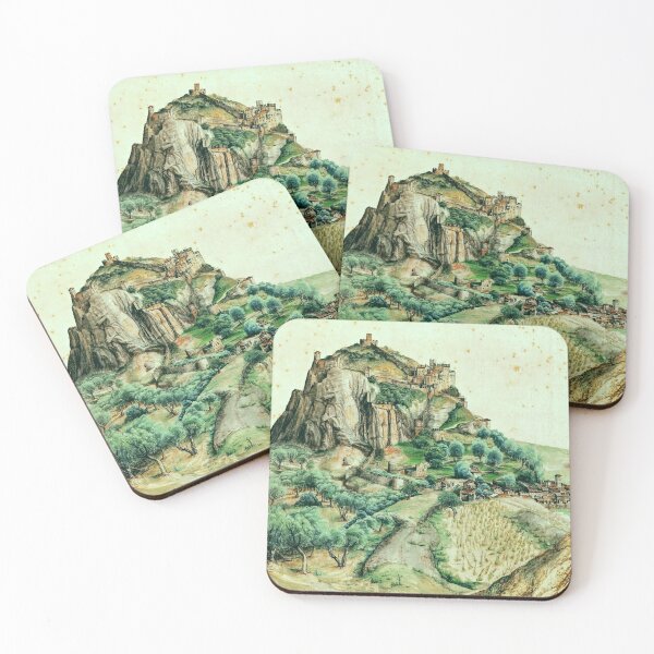 Item preview, View of the arco valley in the tyrol albercht durer draw poster  designed and sold by Golido.