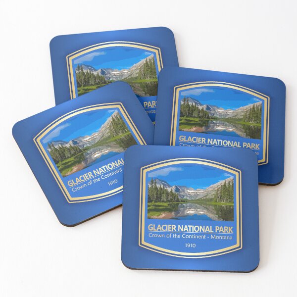 Item preview, Glacier National Park (PF) designed and sold by curranmorgan.