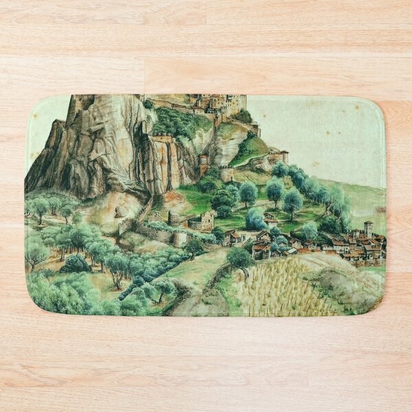 Item preview, View of the arco valley in the tyrol albercht durer draw poster  designed and sold by Golido.