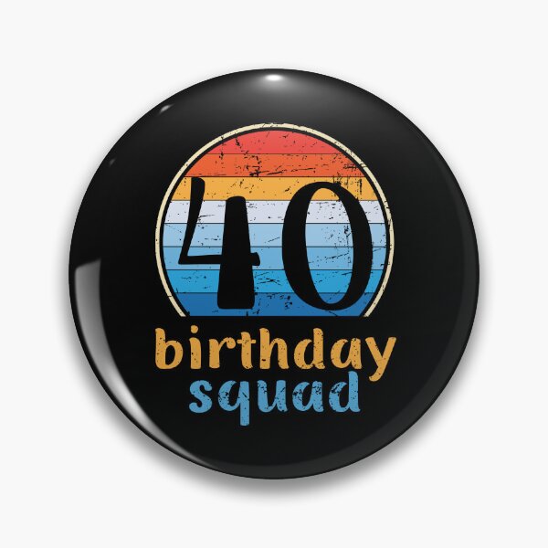 Artikelvorschau, SQUAD-PASSENDES OUTFIT ZUM 40. GEBURTSTAG entworfen und verkauft von appareltolove.