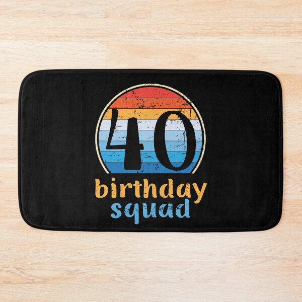 Artikelvorschau, SQUAD-PASSENDES OUTFIT ZUM 40. GEBURTSTAG entworfen und verkauft von appareltolove.