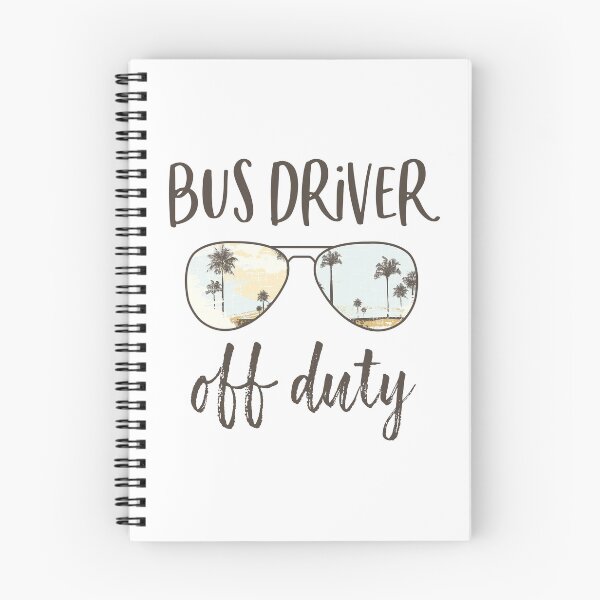 Item preview, Bus Driver Off Duty Funny Last Day of School Summer Vacation designed and sold by MintedFresh.