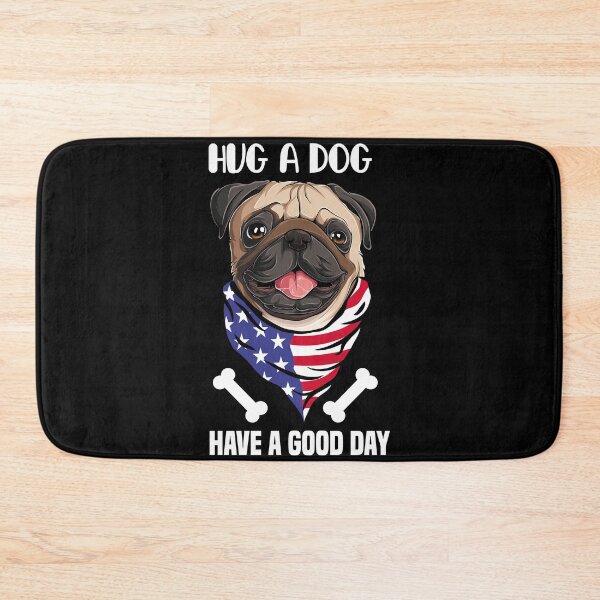 Item preview, Hug a Dog and Have a Good Day Funny fourth of July Quote Tee Design Idea For Dog Lovers and Dog Owners designed and sold by Prince - Bestseller ★★★★★.