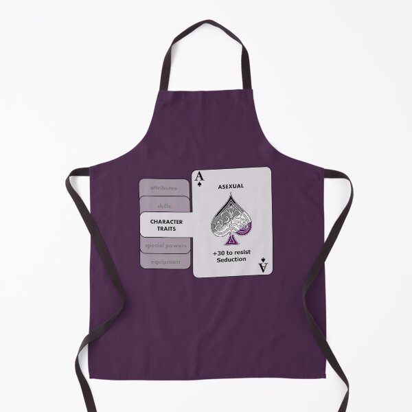 Item preview, Asexual Character Bonus (Spade Symbol) designed and sold by BasiliskOnline.